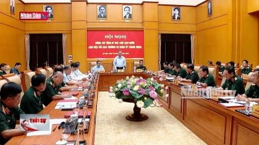 Tổng Bí thư, Chủ tịch nước làm việc với Ban Thường vụ Quân ủy Trung ương