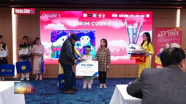 Trao giải Cuộc thi mỹ thuật thiếu nhi Việt Nam ''Cảm xúc trong em''