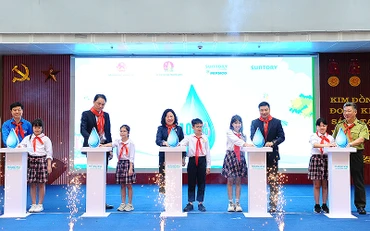 Lễ phát động Chương trình “Mizuiku - Em yêu nước sạch” năm 2023.