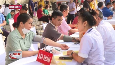Ngày hội hiến máu giọt hồng biên cương