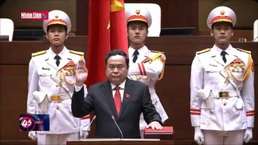 Đồng chí Trần Thanh Mẫn được bầu làm Chủ tịch Quốc hội