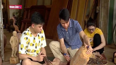 Nghệ nhân trẻ với các nghề thủ công truyền thống