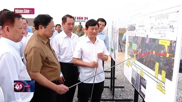 Thủ tướng kiểm tra các công trình trọng điểm Bình Dương