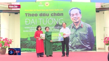 Khai mạc triển lãm ''Theo dấu chân Đại tướng''