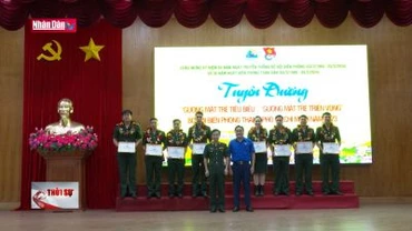 Tuyên dương 13 cán bộ Biên phòng tiêu biểu