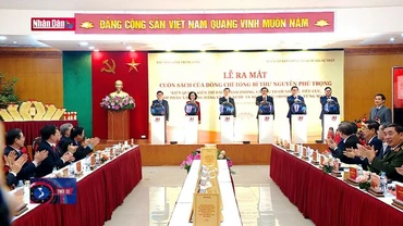 Lễ ra mắt cuốn sách của Tổng Bí thư về phòng, chống tham nhũng, tiêu cực