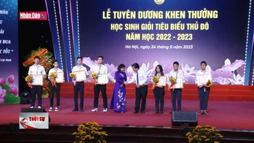 Hà Nội tuyên dương 759 học sinh giỏi tiêu biểu Thủ đô