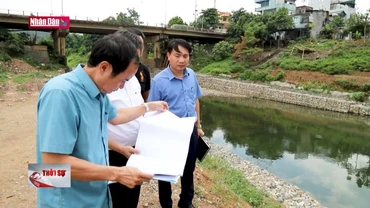 Hòa Bình: Cần sớm khắc phục tình trạng sạt lở kè Đà Giang