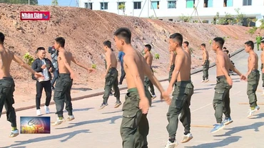 Thao trường khắc nghiệt của lính cơ động