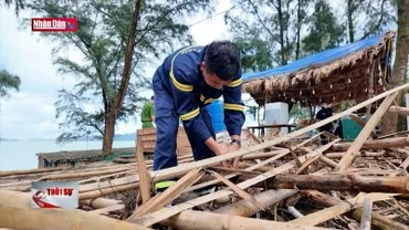 Quảng Ninh: Tập trung khắc phục hậu quả bão số 2