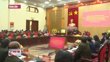 Đoàn công tác của Bộ Công an làm việc tại Ninh Bình