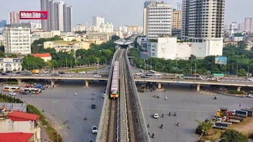Chính thức chạy thử 8 đoàn tàu trên tuyến Metro Nhổn - Ga Hà Nội