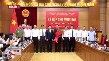 Ông Trần Duy Đông giữ chức Chủ tịch Ủy ban nhân dân tỉnh Vĩnh Phúc
