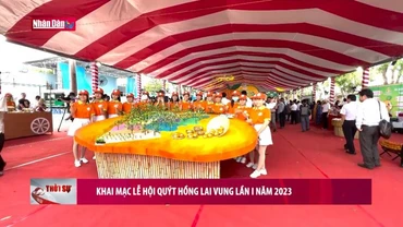 Khai mạc Lễ hội Quýt Hồng Lai Vung lần I năm 2023
