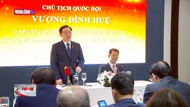 Chủ tịch Quốc hội gặp cộng đồng người Việt Nam tại Argentina