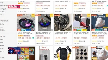 Vi phạm sở hữu trí tuệ tràn lan trên thị trường xe và phụ tùng xe máy