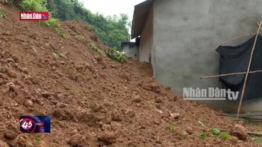 Hà Giang: Mưa lớn gây lũ lụt, sạt lở đất