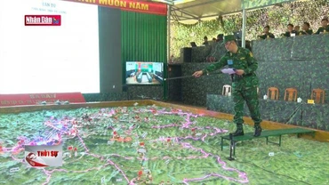 Bộ đội biên phòng Hà Giang diễn tập phòng thủ bảo vệ biên giới