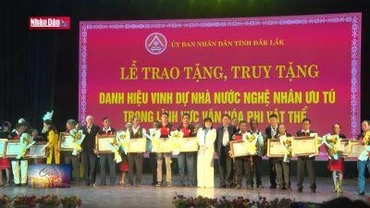Đắk Lắk - Công bố di sản văn hóa phi vật thể quốc gia