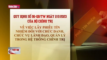 Lấy phiếu tín nhiệm giúp các cán bộ "tự soi, tự sửa"