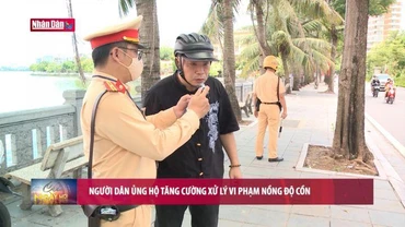 Người dân ủng hộ tăng cường xử lý vi phạm nồng độ cồn