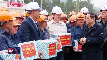 Thủ tướng kiểm tra tuyến cao tốc Mai Sơn - QL45