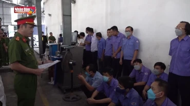 Khởi tố 11 đối tượng Trung tâm đăng kiểm 60-04D