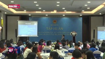 Nâng cao năng lực cho cán bộ nữ lãnh đạo