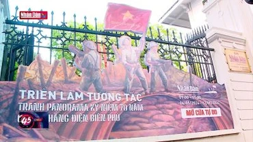 Triển lãm tranh Panorama về Chiến dịch Điện Biên Phủ