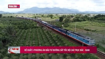 Đề xuất 3 phương án đầu tư đường sắt tốc độ cao trục Bắc-Nam