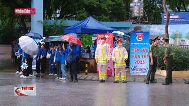 Hà Nội bảo đảm an toàn giao thông kỳ thi trung học phổ thông quốc gia 2023