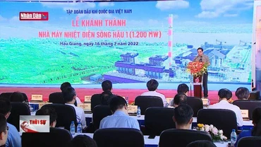 Thủ tướng dự lễ khánh thành nhà máy nhiệt điện Sông Hậu 1