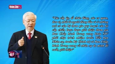 Quy hoạch Trung ương khóa XIV không để lọt người cơ hội chính trị