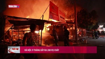 Hà Nội: 9 tháng xảy ra 288 vụ cháy