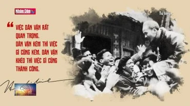 Dân vận khéo thì việc gì cũng thành công