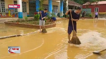 Chuẩn bị năm học mới ở vùng bị thiệt hại nặng bởi thiên tai