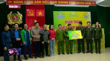 Tuổi trẻ Công an Thủ đô tổ chức hành trình Nghĩa tình biên giới