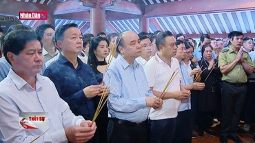 Chủ tịch nước dâng hương kỷ niệm 53 năm ngày mất của Chủ tịch Hồ Chí Minh