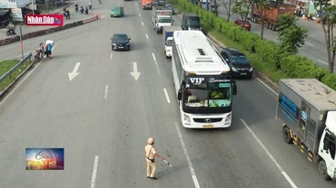 Không để ùn tắc giao thông kéo dài tại TP Hồ Chí Minh dịp Tết