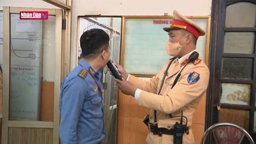 Kiểm tra nồng độ cồn với lái tàu, nhân viên điều hành chạy tàu