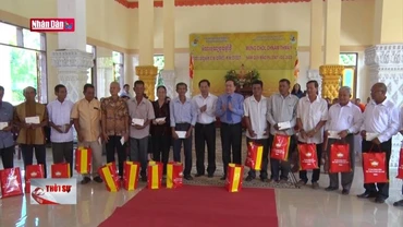 Đồng chí Trần Thanh Mẫn chúc Tết Chol Chnam Thmay tại Cần Thơ