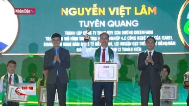 32 nhà nông trẻ xuất sắc giành Giải thưởng Lương Định Của lần thứ 17