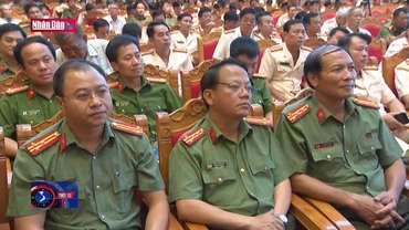 Hội nghị biểu dương người có công trong Công an nhân dân