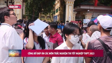 Công bố đáp án các môn trắc nghiệm thi tốt nghiệp THPT 2023