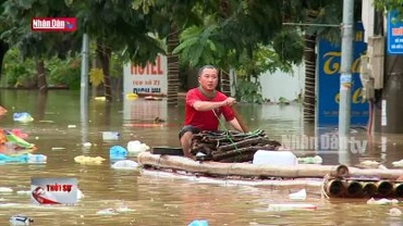 Tuyên Quang: Người dân khẩn trương khắc phục hậu quả mưa lũ