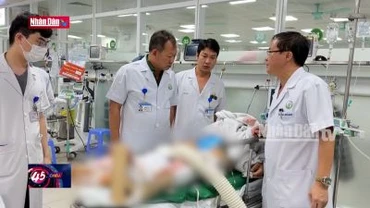 Nỗ lực điều trị bệnh nhân nặng vụ sạt lở tại Làng Nủ ở bệnh viện tuyến cuối