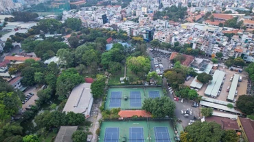 Khu đất công tại Hồ Kỳ Hoà, quận 10, Thành phố Hồ Chí Minh sử dụng chưa hiệu quả. (Ảnh: TÙNG QUANG)