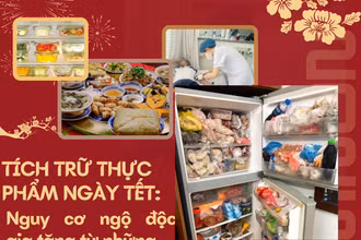 Tích trữ thực phẩm ngày Tết: Nguy cơ ngộ độc gia tăng từ những sai lầm quen thuộc