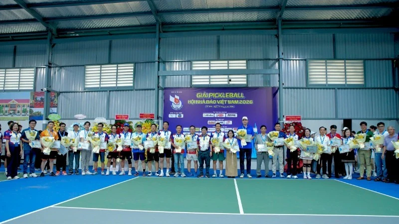 Giải Pickleball Hội Nhà báo Việt Nam 2026: Sân chơi kết nối báo chí và cộng đồng