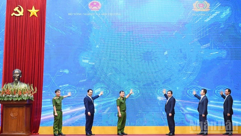 Bộ Nông nghiệp và Môi trường kết nối 12 cơ sở dữ liệu với Trung tâm Dữ liệu quốc gia